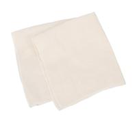 UKCOCO Paño de Algodón Beige para Filtrar Alimentos, Estopilla Reutilizable para Colar Leche y Hacer Queso, Adecuado para Cocina y Conservas