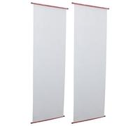 UKCOCO Paños de Escritura al Agua Reutilizables para Caligrafía China 2 Rollos de 14 M X 42 CM Tela de Pintura Blanca de Doble Cara Adecuado para Práctica en Casa Escuela y Oficina