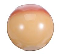 UKCOCO Pantalla de Lámpara de Vidrio Rosa con Doble Abertura Cubierta para Bombilla Diseño Vintage para Colgante Aplique y Lámpara de Tocador