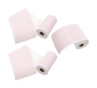 UKCOCO Papel Electrocardiograma 3 Rollos 80Mm X 20m Cuadrícula Roja Compatible Dispositivos Se-3/300 para Uso en Entornos Médicos