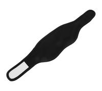 UKCOCO Paquete de Aceite de Ricino Reutilizable para Cuello, Envoltura con Cierre de Contacto, Tamaño Ajustable, Color Negro, para Terapia de Aceites Esenciales y Cuidado
