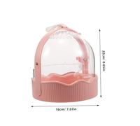 UKCOCO Parrot Travel Cage Portable with Breathable Ventilation and Kettle Lightweight Outdoor Carrier with Spacious Design For Small Birds and Parakeets In Fairy