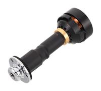 UKCOCO Pastilla para Batería Portátil de Metal, Captador Inalámbrico de Audio para Cajón y Tambores Africanos, Dispositivo Multifuncional de 8,6 Cm para Percusión Manual en