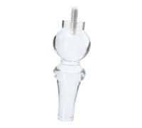 UKCOCO Patas De Sofá De Cristal Transparentes Accesorios De Muebles Decorativos para Gabinetes Patas De Soporte Reutilizables para Sofá De Muebles