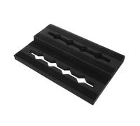 UKCOCO Pedalera De Guitarra: Base De Eva Con Rieles Entrelazados - Montaje Seguro Para Cadenas De Pedales Multiefecto - Listo Para El Escenario Para Músicos De Rock Y Blues