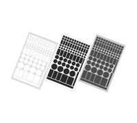 UKCOCO Pegatinas Opacas Autoadhesivas para Luces LED Material PVC y Eva, Fáciles de Aplicar y Recortables, Ideales para Routers y Relojes Hogar o Jardín de Infancia