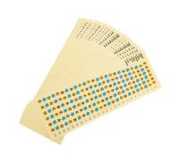 UKCOCO Pegatinas Para Diapasón De Guitarra 20 Piezas, Etiqueta Adhesiva Para Guía De Dedos, Calcomanías Duraderas y Reutilizables Para Principiantes Aprendizaje Musical