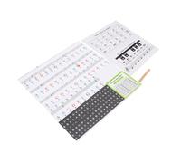 UKCOCO Pegatinas para Teclado de Teclas Calcomanías Adhesivas para Principiantes Accesorios de Aprendizaje Musical Reutilizables y Extraíbles