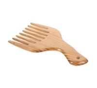 UKCOCO Peine de Madera de Sándalo con Dientes Anchos Peine Artesanal para Masaje y Desenredar Cabello Accesorio Natural con Aroma y Diseño Ergonómico para Cuidado Personal