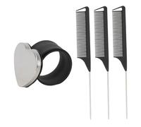 UKCOCO Peine Magnético Cabello De Peine De Peluquería Correa De Muñeca Magnética De Silicona Para Uso Peluquería Para Recogida De Cabello Salón