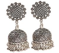 UKCOCO Pendientes Colgantes Bohemios Redondos Aleación Ligera para Mujer y Niña Uso Diario Fiesta Estilo Étnico Color Claro