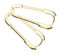 UKCOCO Pendientes Colgantes de Clip para Mujer Ligeros y Duraderos Diseño de Alfiler de Seguridad Dorado Joyas Estéticas para Fiestas y Uso Diario