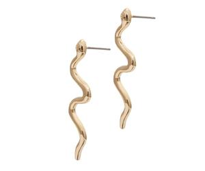 UKCOCO Pendientes de Serpiente Joyas Orejas Pendiente de Aleación Estilo Trendy y Contemporáneo para Mujer, Perfectos para Fiesta, Trabajo y Día de San Valentín