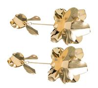 UKCOCO Pendientes para Mujer Largos de Aleación Chapados en Oro, Diseño Geométrico Llamativo, 1 Par de Pendientes Colgantes de Moda para Uso Diario, Trabajo y Viajes