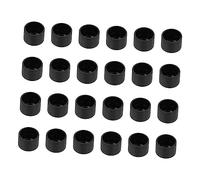 UKCOCO Piezas Tapa de máquina de futbolín Accesorios para futbolines fútbol Americano Protector Tapas Finales para mesas de futbolín estándar Accesorios para futbolín el plastico Negro