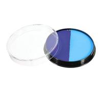 UKCOCO Pigmento de Pintura Facial 30g Doble Color Azul Oscuro y Azul Claro, Pintura Corporal Soluble en Agua para Maquillaje de Carnaval y Fiestas, Suministros para Dibujo y Maquillaje