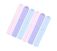 UKCOCO Pincel de Lápiz Labial de Silicona Tapa 6 Piezas Aplicadores de Maquillaje Reutilizables Herramientas de Maquillaje para Labios Accesorios de