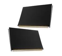 UKCOCO Planificador de Presupuesto Personal Tapa de Pp, 2 Libros Páginas Rayadas Horizontales, Cuaderno de Contabilidad para Registro de Ingresos y Gastos Domésticos y Empresariales,