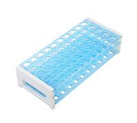 UKCOCO Plástico 15mm/50 Vents 3 Capas Tubo de ensayo de laboratorio Soporte de tubo Soporte de laboratorio escolar