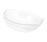 UKCOCO Platillo de Vidrio Transparente para Calentador de Cera y Aceite Esencial Diseño Sencillo y Duradero Compatible con Lámparas de Aromaterapia y Difusores de Cera