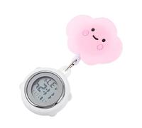 UKCOCO Pocket Watch Relojes digitales multifunción para las mujeres clip en reloj clip en reloj de bolsillo reloj digital