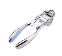 UKCOCO Prensa Manual de Aleación de Zinc con Diseño Ergonómico Trituradora y Exprimidor de Eficaz Fácil Limpieza Olor Herramienta de Cocina Resistente Color Azul