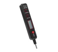 UKCOCO Probador Voltaje Digital Sin con Pantalla LCD y Destornillador Plano para Electricistas Detección Rápida y de Fallos Circuitos