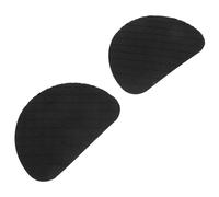 UKCOCO Protector Adhesivo para Suelas de Zapatos Antideslizante y Amortiguador Cojín para Tacones y Zapatillas Reduce Ruido y Desgaste Fácil de Cortar y Resistente de Negro