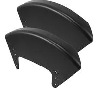 UKCOCO Protector Lateral para Silla de Ruedas Eléctrica, Guardabarros Negro Desmontable para Protección contra Viento y Barro, 2 Piezas para Uso en Campo y Carretera