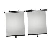 UKCOCO Protector Solar para Coche Lateral Automático Enrollable y Opaco Cortinilla Retráctil para Ventana Reducción de y Protección UV de Unidades Fáciles de Instalar