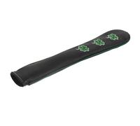 UKCOCO Protectora para Bate y Béisbol PU Accesorio de Entrenamiento Diseño Elegante Negro Protección para Equipos Deportivos