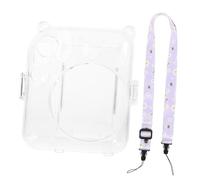 UKCOCO Protectora para Cámara Instantánea De Hombro Estuche Transparente Antirayaduras Compatible y Práctica para Almacenaje De