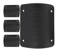 UKCOCO Protectores y Resistentes Negro de Esquinas para Equipaje de Plástico 4 Piezas Anti-colisión Diseño Estilizado para Maletas de Viaje