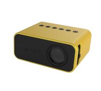 UKCOCO Proyector Mini Cine Casa Reproductor Multimedia Altavoz Integrado Proyector Portátil para y Camping