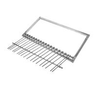 UKCOCO Puerta Metálica para Jaulas De y Palomares 50 Cm Acero Inoxidable Resistente para Mensajeras Actividad y Carreras Diseño Duradero Seguro