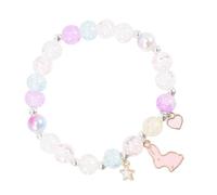 UKCOCO Pulsera De Dibujos Animados De Cuentas De Dije De Conejito Obsequio De Joyería Para Niñas Adolescentes y Mujeres Pulsera De Conejito Para Fiesta