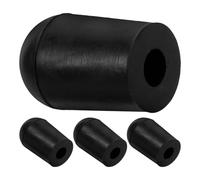 UKCOCO Punta de Goma Antideslizante para Violonchelo y Contrabajo, 4 Piezas, Interior 6 Mm, Accesorio de Repuesto para Cordal, Protección Estable en Actuaciones Musicales