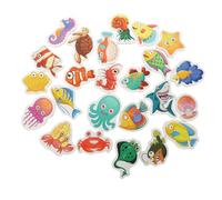 UKCOCO Puzzle de Cartón para Años Educativo de Dos con Animales Marinos Desarrollo de Habilidades Lógicas y Motrices Regalo Didáctico para Preescolar