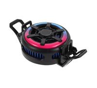 UKCOCO Radiador Portátil Magnético con Iluminación Rgb, Refrigerador Móvil para Juegos con Pantalla de Temperatura Real y Amplia Compatibilidad para Teléfonos y Tabletas