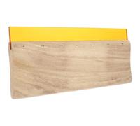 UKCOCO Raspador Serigrafía Madera Herramienta Resistente para Impresión Textil y Gráfico Accesorio Manual para Serigrafía y DIY Squeegee Duradero para Tinta