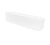 UKCOCO Recipiente de Plástico para Espaguetis, Caja Hermética para Alimentos de Pp, Transparente y Apilable, Adecuado para Cilantro y Cebolletas, Orden Frigorifico