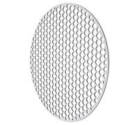 UKCOCO Rejilla Inoxidable para Barbacoa Redonda Malla Metálica para Parrilla de Gas y Eléctrica para Carnes Verduras y Kebabs Cortable y Resistente para Interior y Exterior