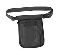 UKCOCO Riñonera Multifuncional Para Enfermeras 1 Unidad Negra Bolsa Organizadora De Lactancia y Material De Trabajo Compartimentos Amplios Para Hospital Clínica y Cuidado Profesional