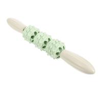 UKCOCO Rodillo de Masaje Muscular de Mano Palo de Masaje para Tejido Profundo 1 Unidad Color Verde Matcha Portátil Relajación Piernas Cuello Fitness Bienestar