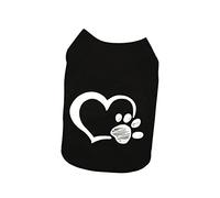 UKCOCO Ropa De Mascota Disfraz Divertido para Mascota Perro Ropa De Cachorro Limpiador De Patas para Perros Ropa Chihuahua Disfraz De Ups Vestido De Criar Vestir Felpa Black