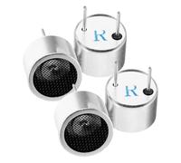UKCOCO Sensor Ultrasónico 16 Mm, 2 Pares Transmisor y Receptor de Hierro, Conjunto para Medición de Nivel de Agua y Tanque, Medidor de Flujo Portátil y Sensor Ultrasónico de Gas, Uso