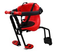 UKCOCO Silla Delantera para Bicicleta con Cinturón de Asiento Infantil y Cómodo para Portabebés para Paseos Seguros Bici