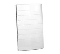 UKCOCO Soporte Paleta De Pegamento Adhesivo De Vidrio Para Extensiones De Pestañas 1 Unidad Rectangular Diferenciador De Herramienta Para Salones De Belleza