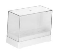 UKCOCO Soporte Para Brocas Para Uñas 1 Unidad Caja 10 Orificios Portátil Organizador Para Manicura Profesional y Uso Doméstico Blanco