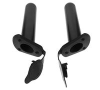 UKCOCO Soporte para Cañas de Pescar para Barco de Nailon y Abs Resistente al Desgaste, Montaje en Embarcaciones Pequeñas y Botes Inflables, Diámetro de Adaptador 1.57 Pulgadas